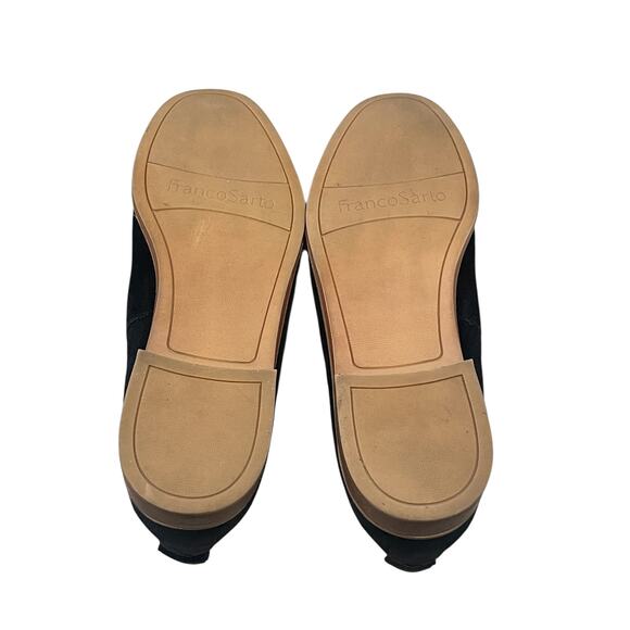 Franco Sarto Women's Jeela Suede Loafers in Black Size 6 - Picture 7 of 10